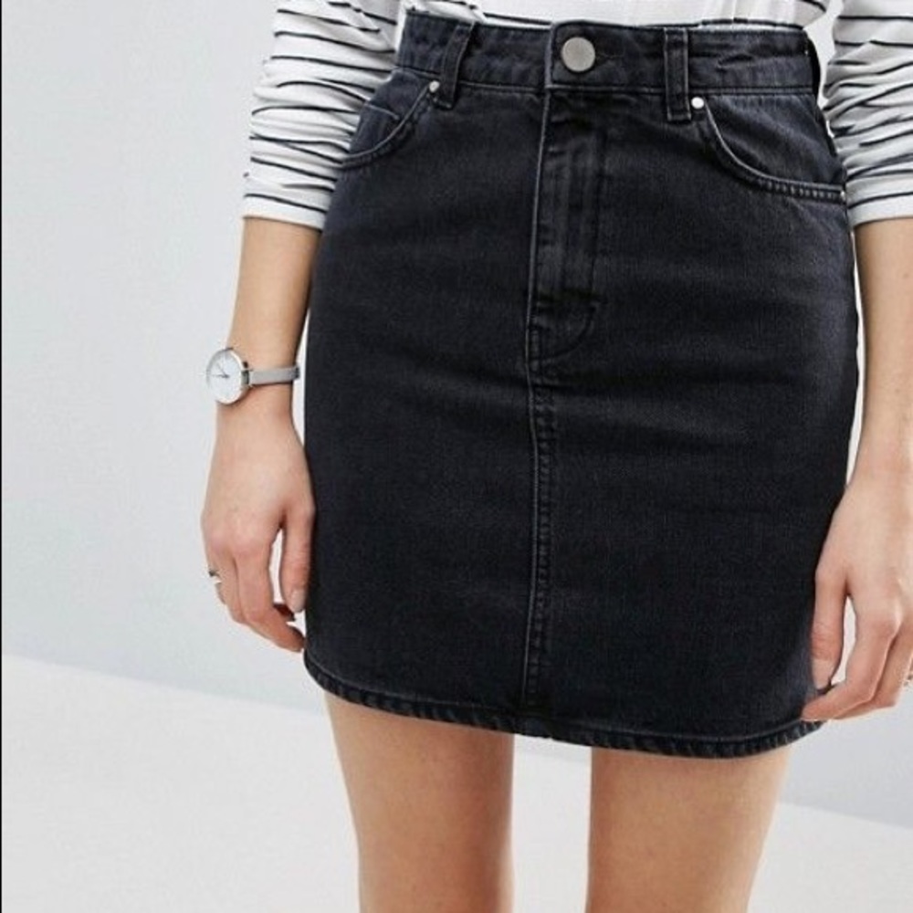 American Eagle Sky High Super Stretch Denim Skirt